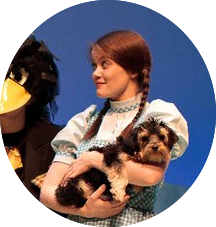 Blair in the Wizard of Oz at Neptune Theatre